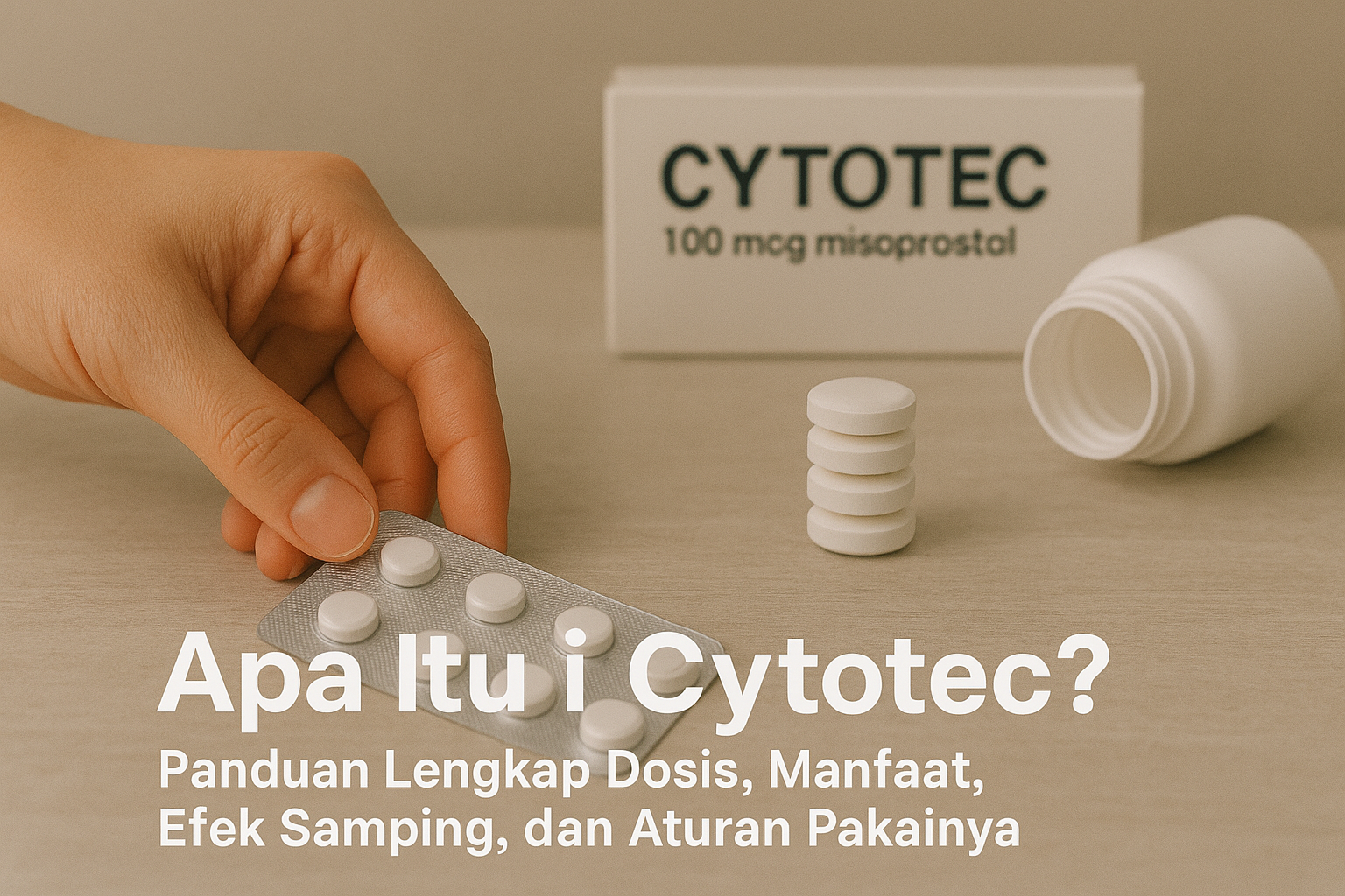 Apa Itu Cytotec - Panduan Lengkap Dosis, Manfaat, Efek Samping, dan Aturan Pakainya Apa Itu Cytotec? Panduan Lengkap Dosis, Manfaat, Efek Samping, dan Aturan Pakainya