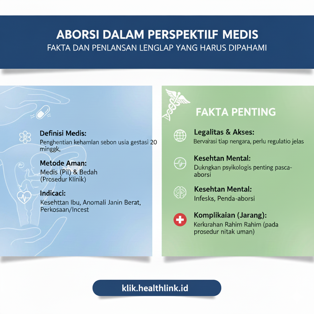 Aborsi dalam Perspektif Medis: Fakta dan Penjelasan Lengkap yang Harus Dipahami