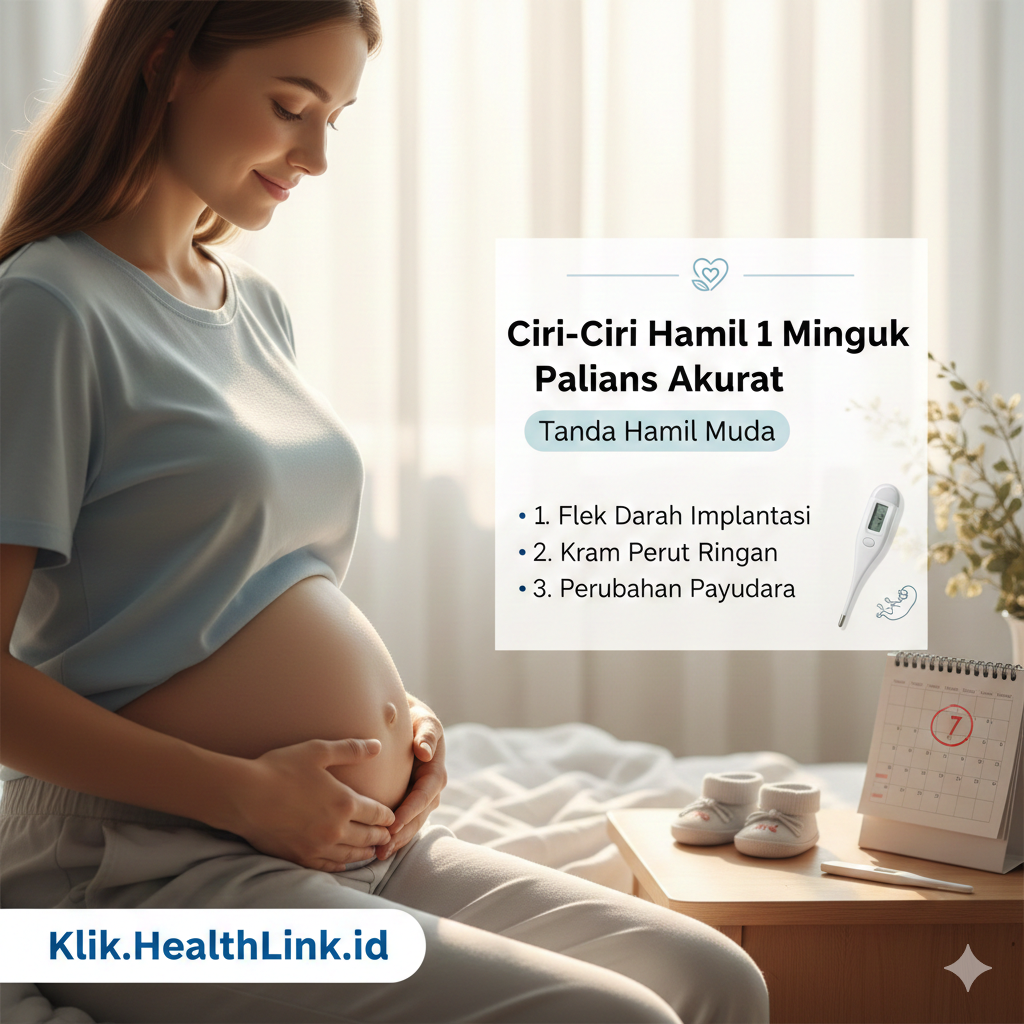Ciri-Ciri Hamil 1 Minggu Paling Akurat dan Tanda Hamil Muda