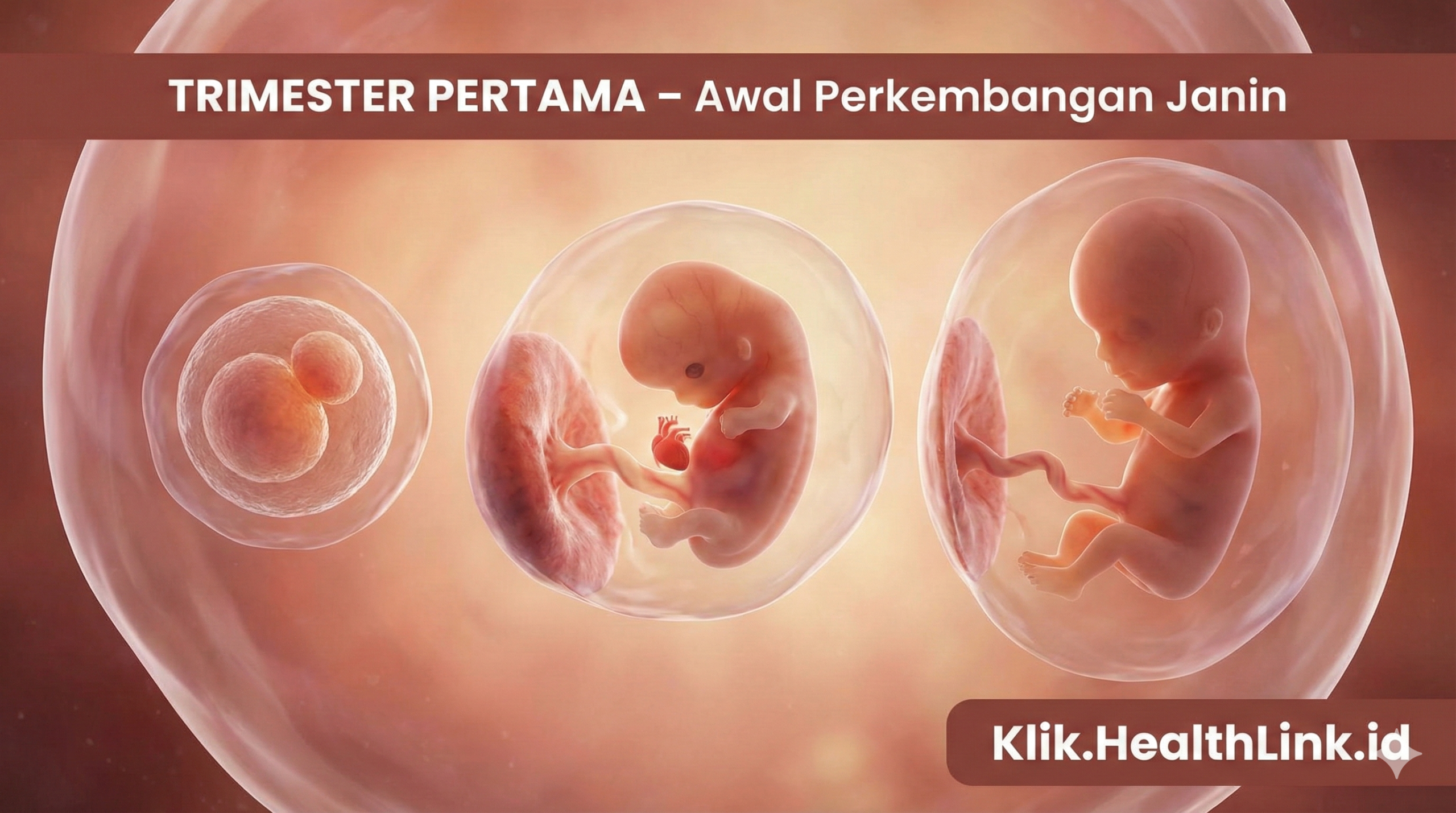 Trimester Pertama – Awal Perkembangan Janin