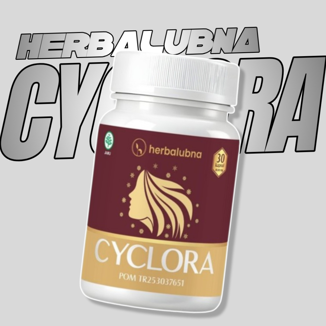 Cyclora - Obat Herbal Wanita Herbalubna Cyclora - Obat Pelancar Haid & Telat Datang Bulan