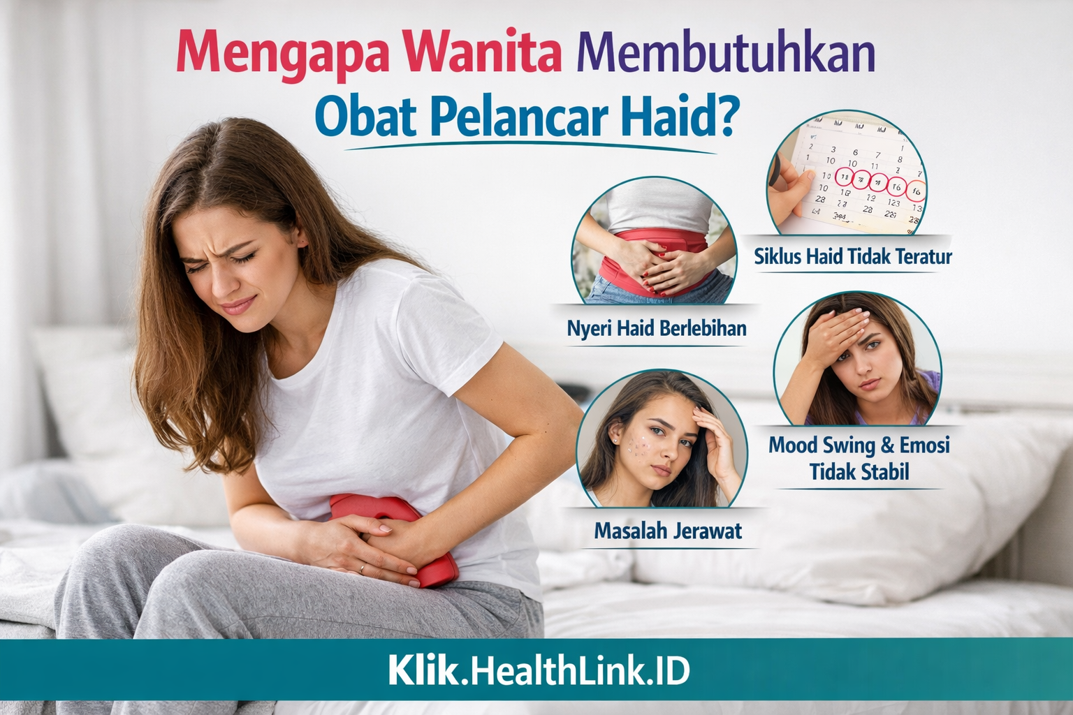 Mengapa Wanita Membutuhkan Obat Pelancar Haid?