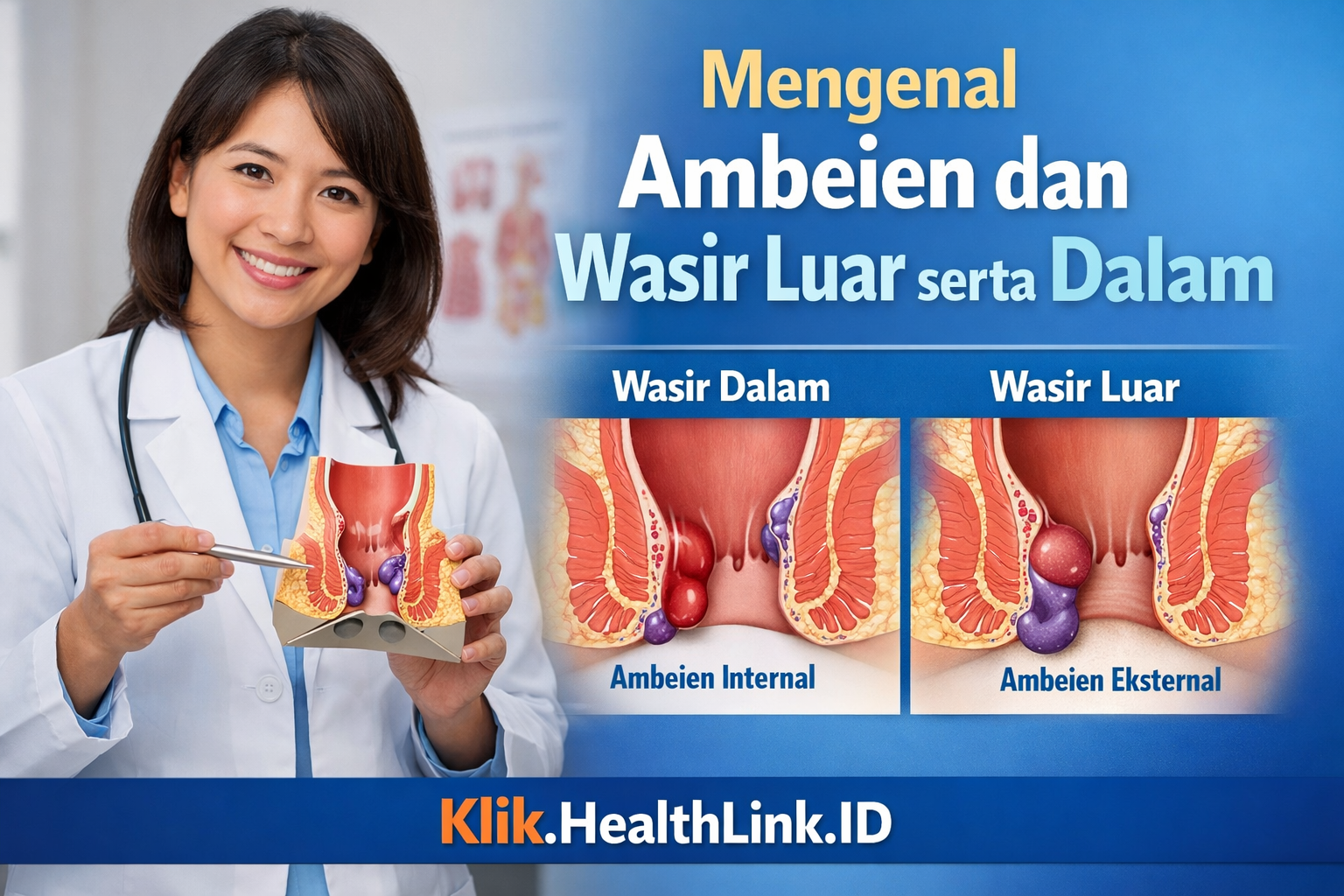 Mengenal Ambeien dan Wasir Luar serta Dalam