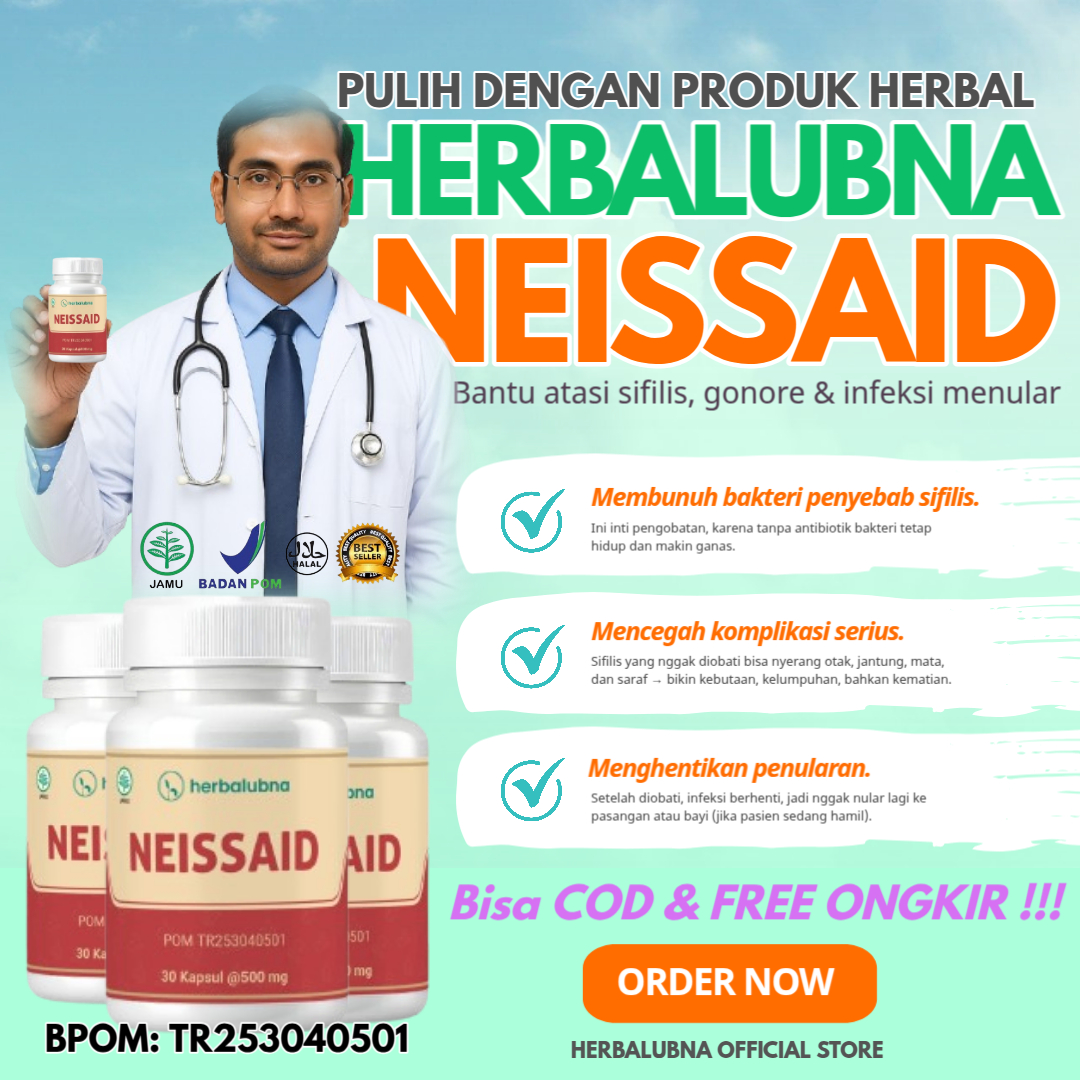Obat Herbal BPOM Herbalubna Neissaid – Pendamping Sehat Lawan Infeksi Menular Seksual Obat Herbal BPOM Herbalubna Neissaid – Pendamping Sehat Lawan Infeksi Menular Seksual